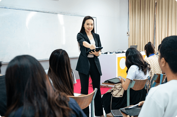 Professionals collborating