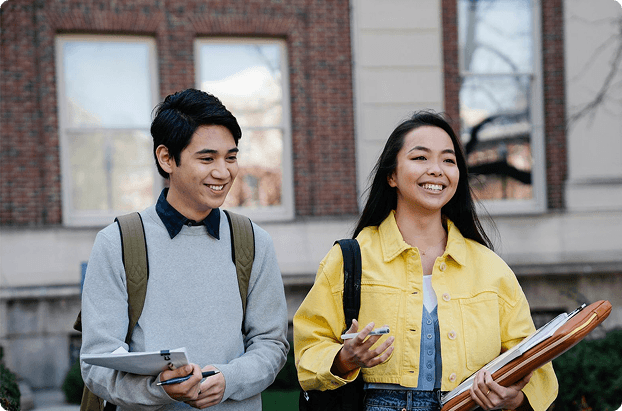 Students collaborating